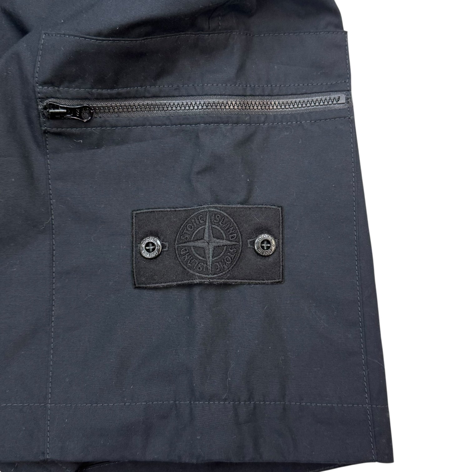 Stone Island Ghost Bermuda Shorts Black