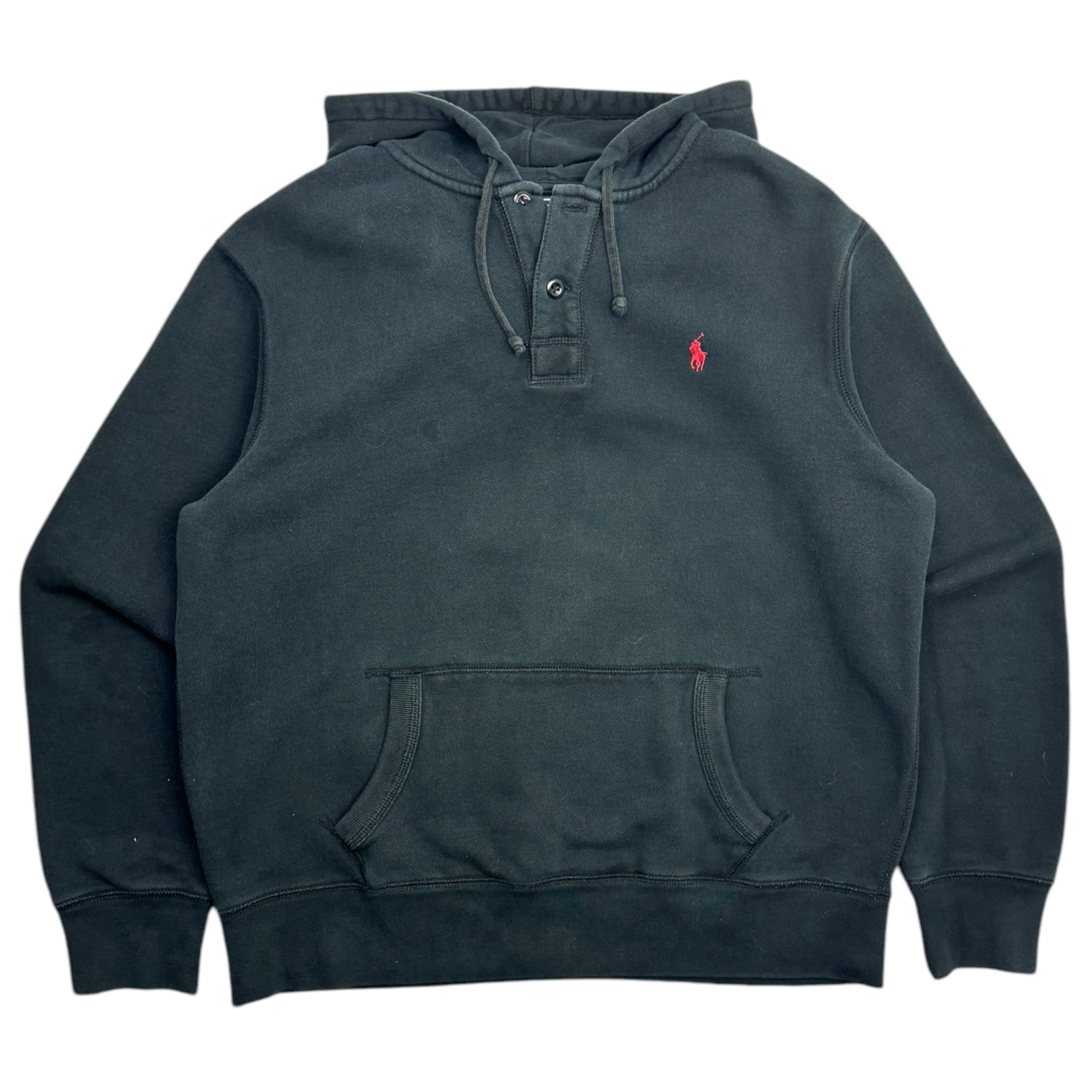 Vintage Polo Ralph Lauren Quarter Button Hoodie
