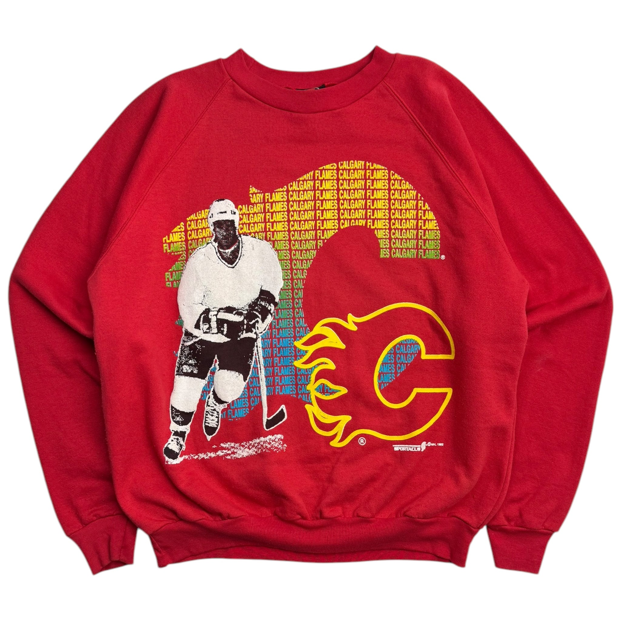 1982 Calgary Flames Pullover Sweater