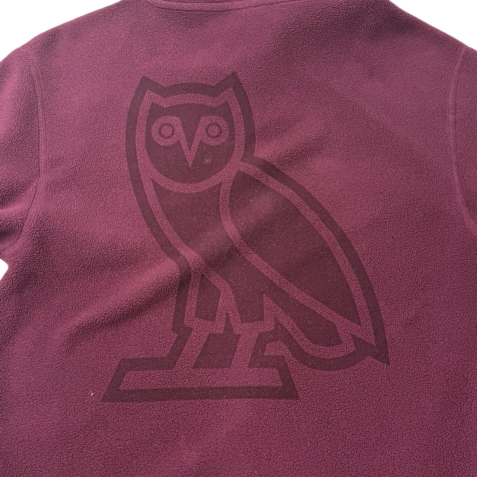 OVO Polartec Hoodie Fleece Burgundy