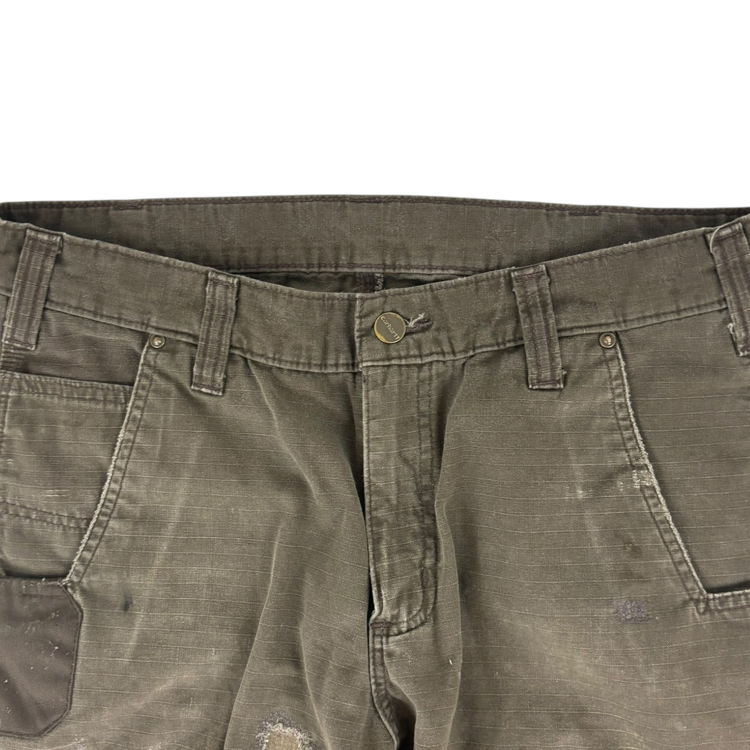 Vintage Carhartt Ripstop Carpenter Pant Brown