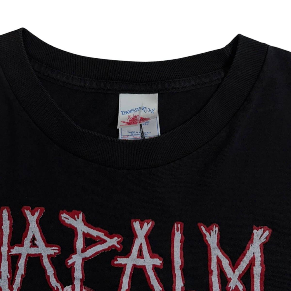 Vintage Napalm Death "Utopia Banished" Promotional T-Shirt Black