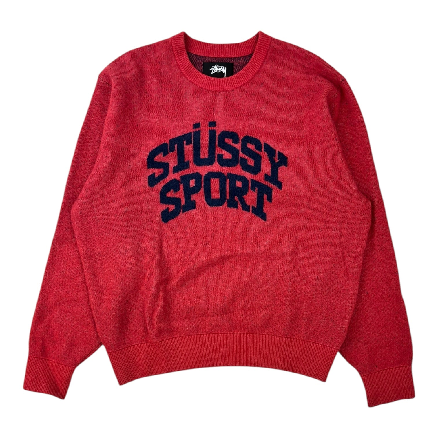 Stussy Sport Knit Sweater Red