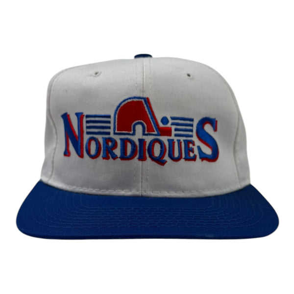 Vintage Sports Specialties Quebec Nordiques Hat White