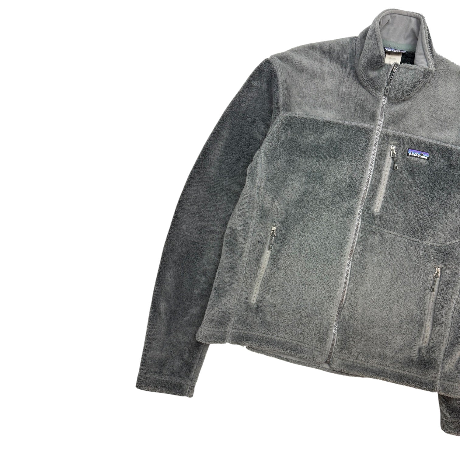 Vintage Patagonia R4 Regulator Fleece Jacket Grey