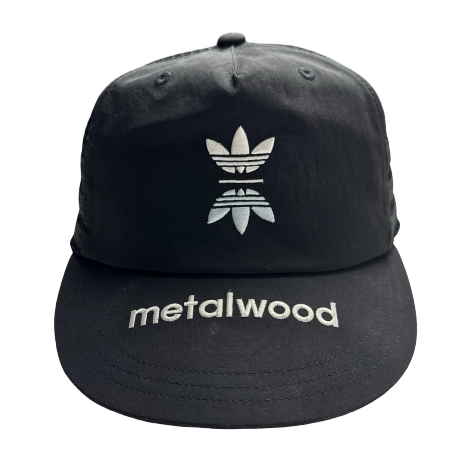 Metalwood x Adidas Trefoil Mirror Hat Black