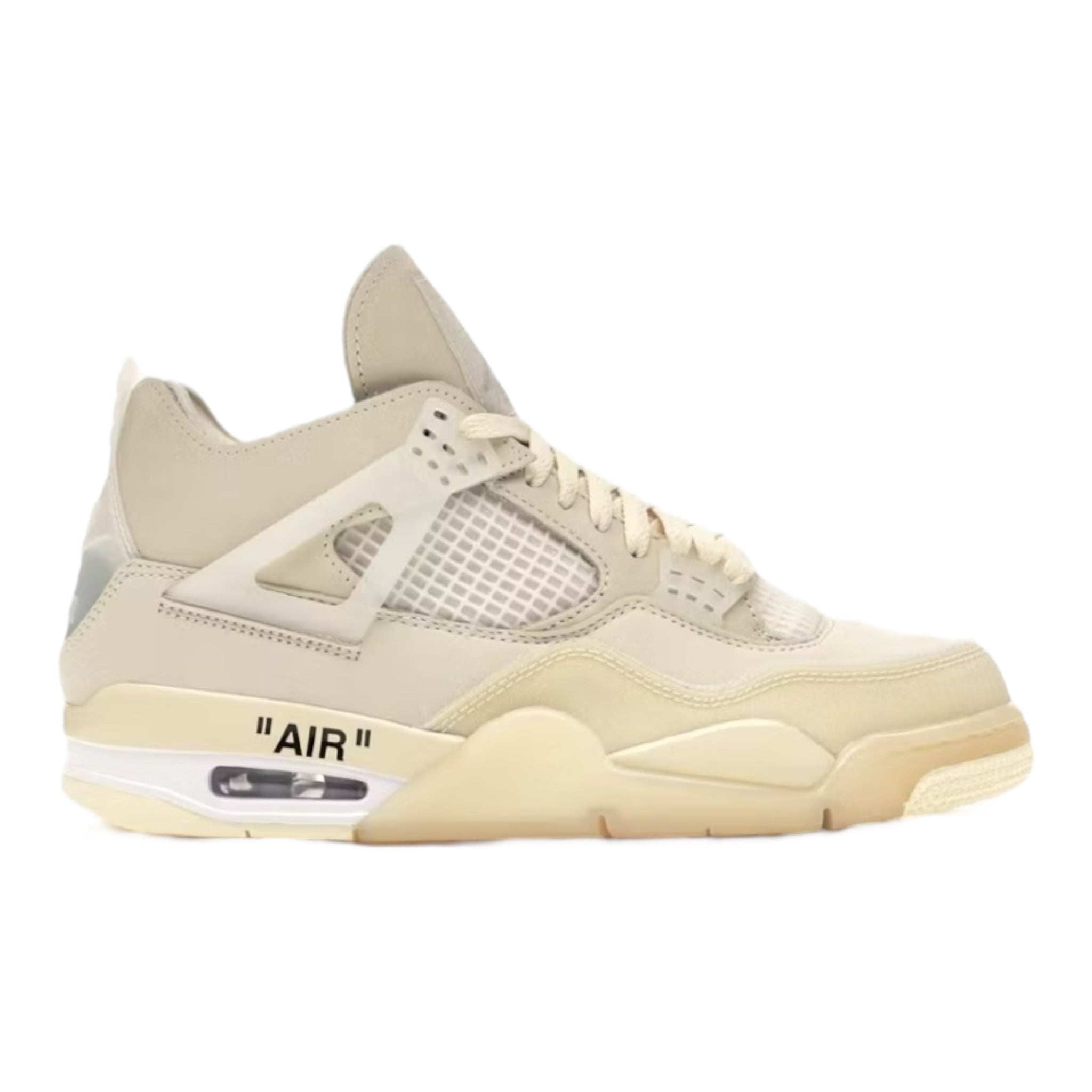 Jordan 4 Retro Off-White Sail (Women's) (Used)