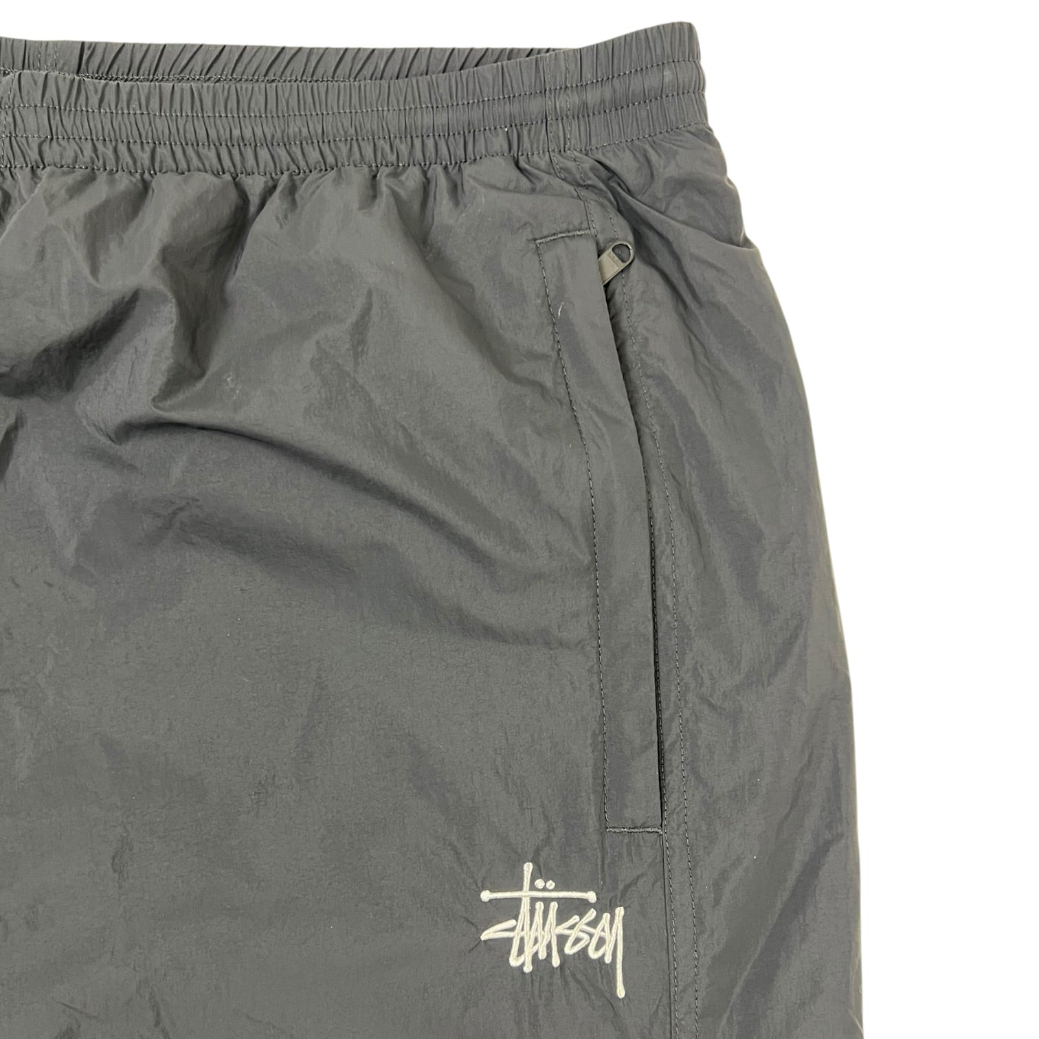 Stussy Nylon Track Pant Black