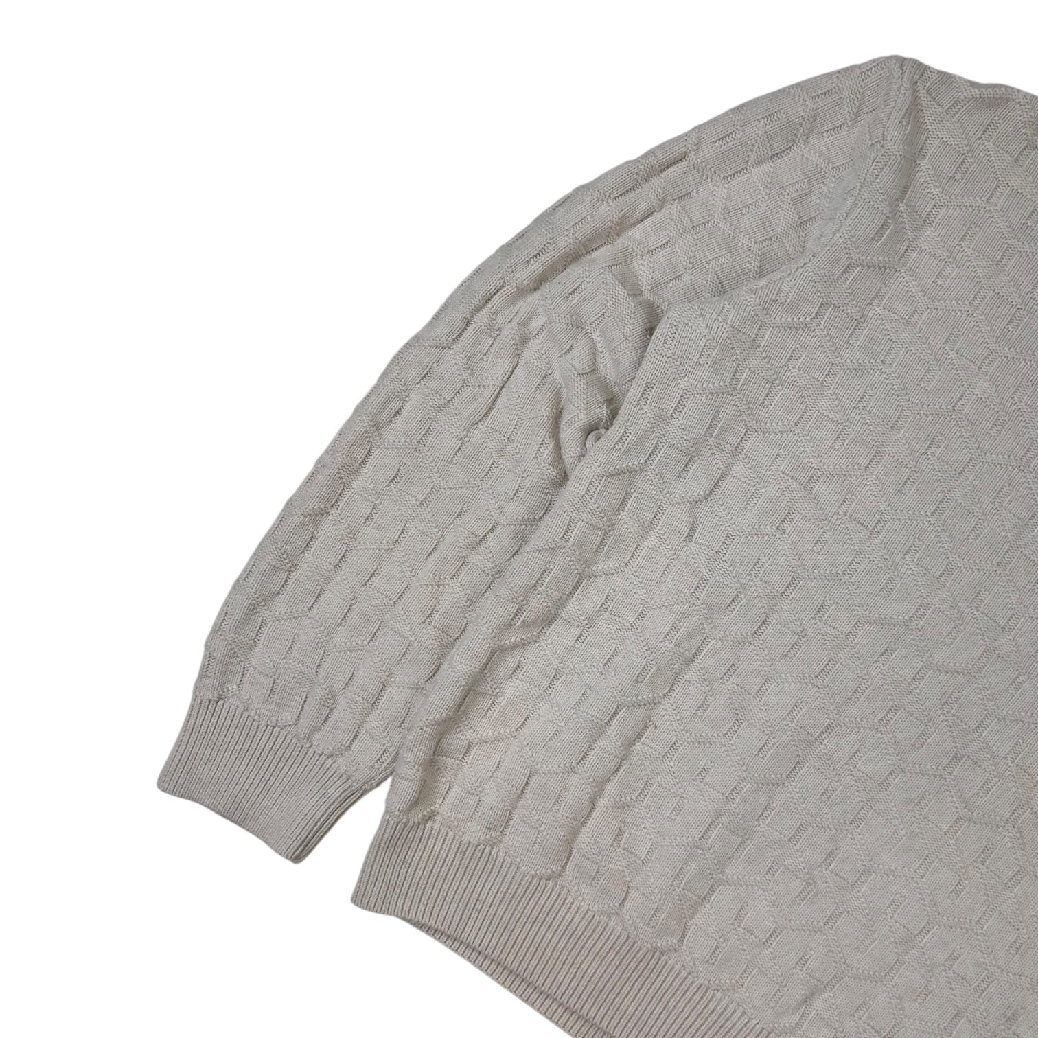 Stussy Strand Knit Sweater Cream