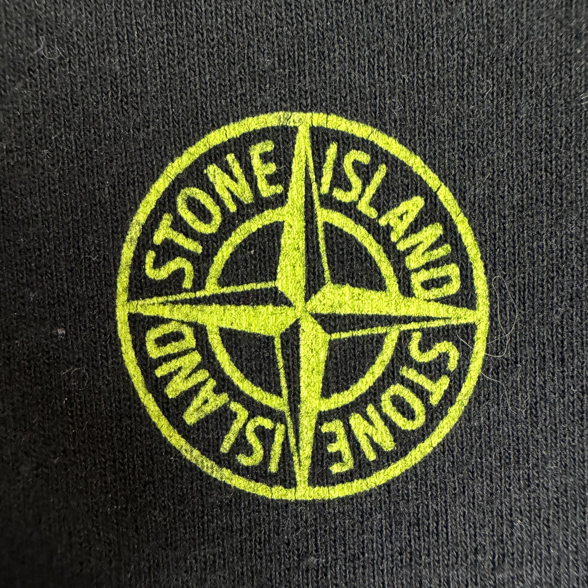 Stone Island Graphic Five Long Sleeve T-Shirt Black