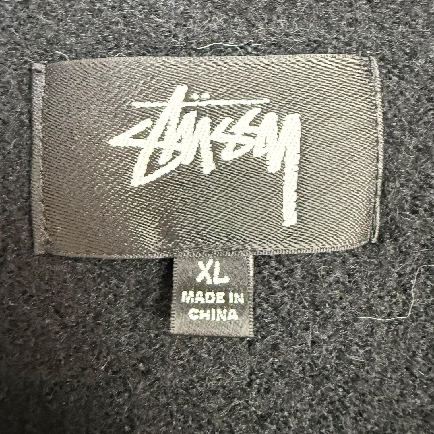 Stussy Brushed Cardigan Black