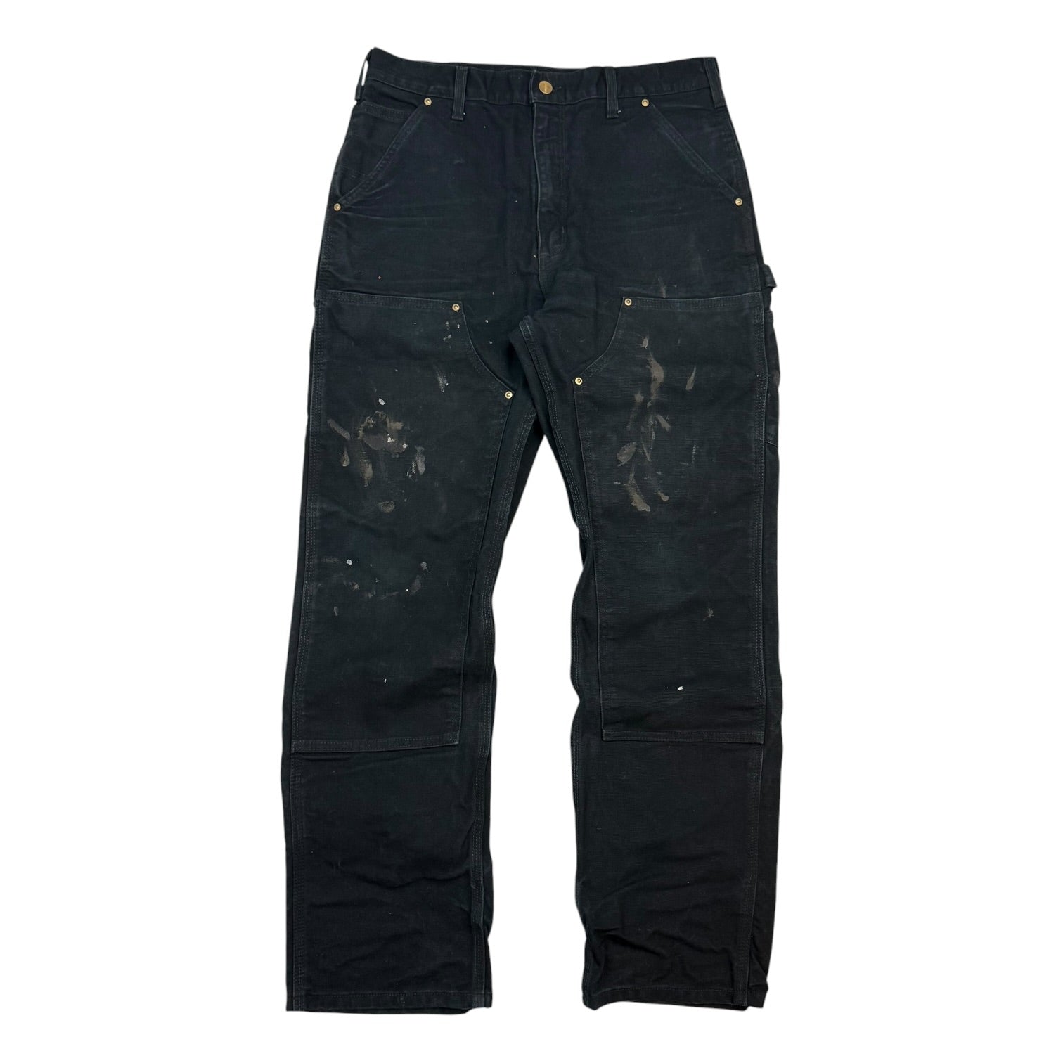 Vintage Carhartt Double Knee Pants Black