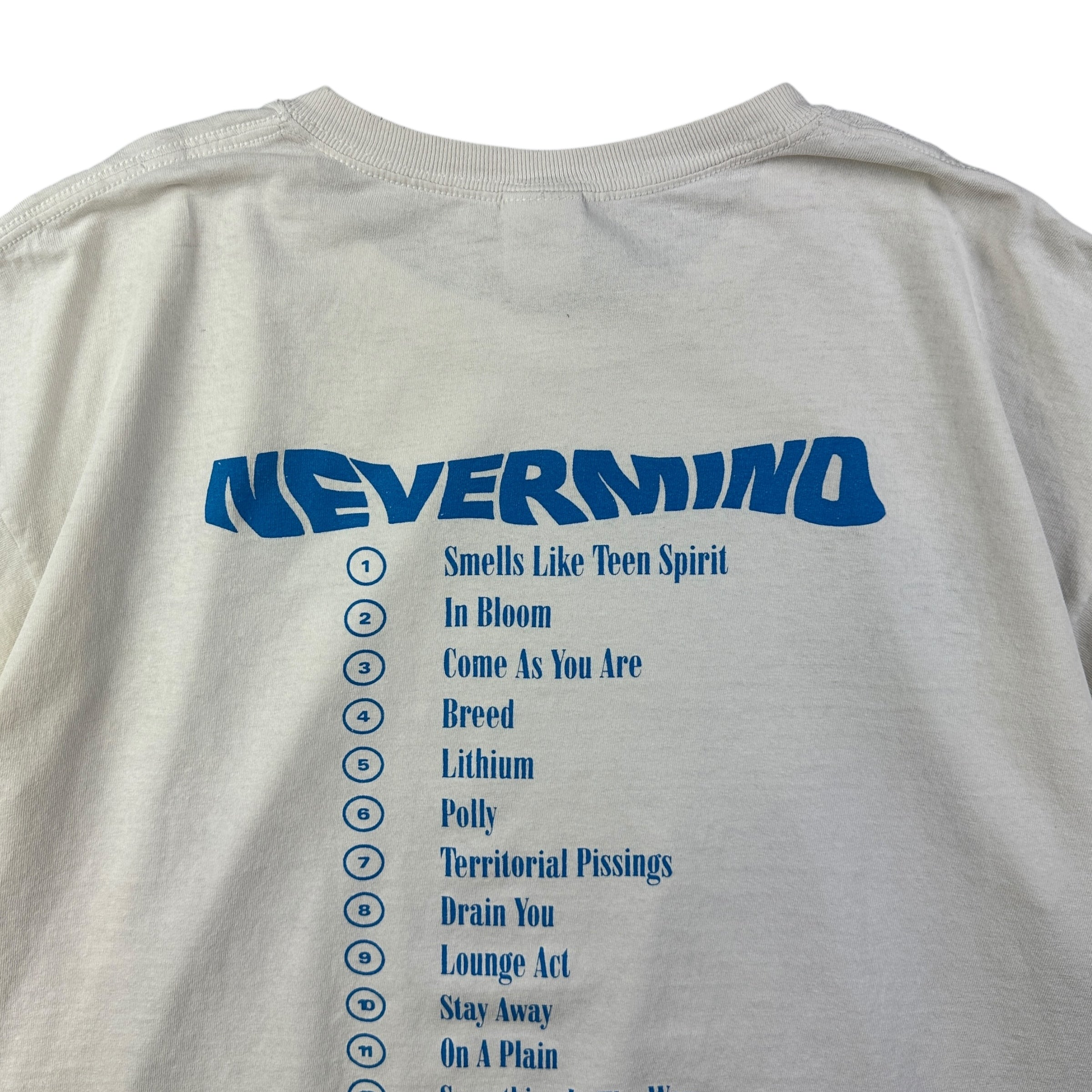 2002 Nirvana Nevermind Tee White