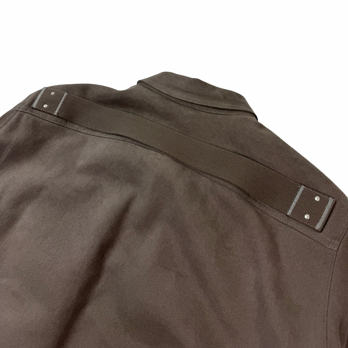 Rick Owens Strobe Pocket Shirt Jacket Dust