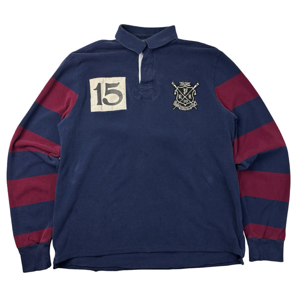 Vintage Polo Ralph Lauren Rowing Club Polo L/S Navy