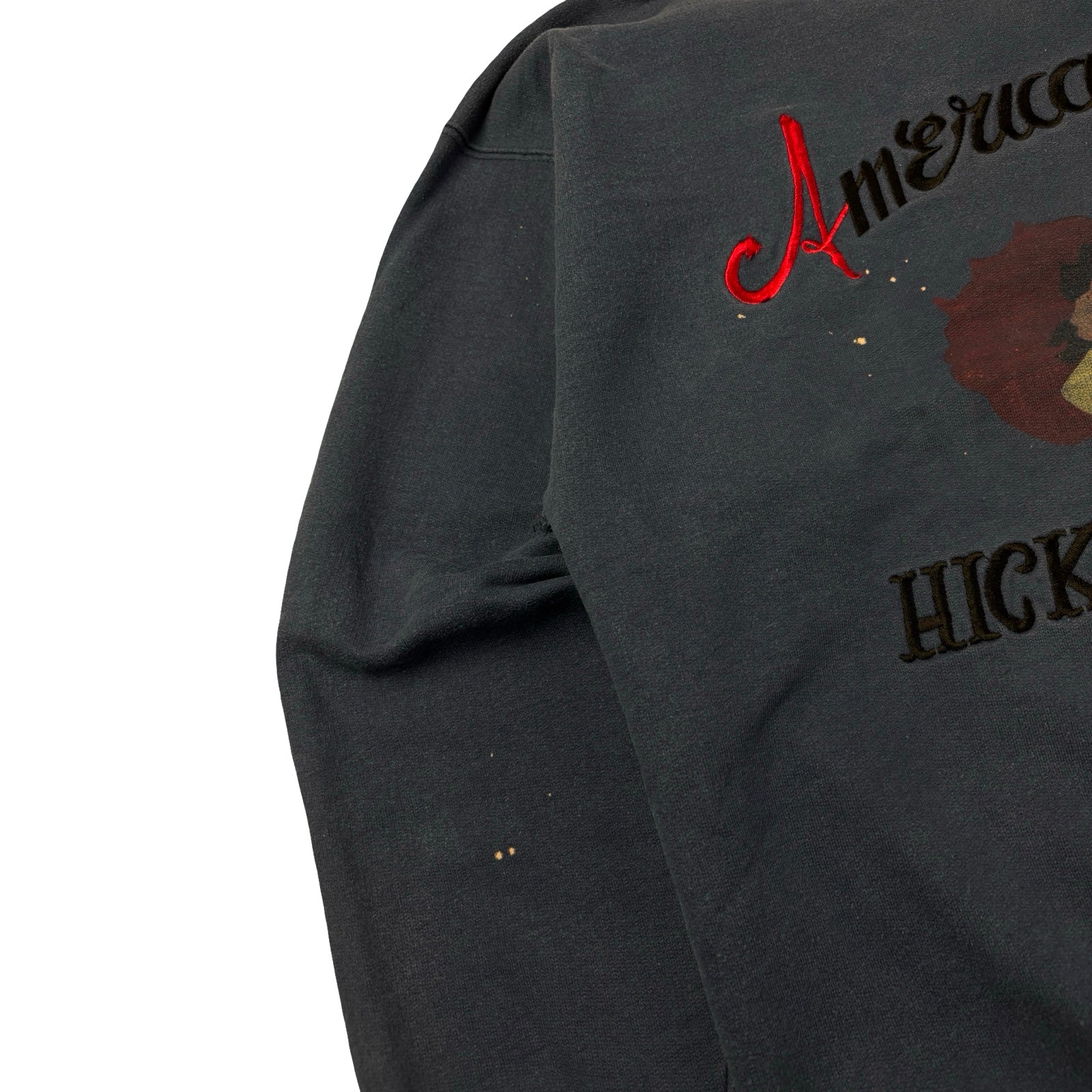 Vintage Avirex “American Beauty” Hickam Field Crewneck Washed Blue