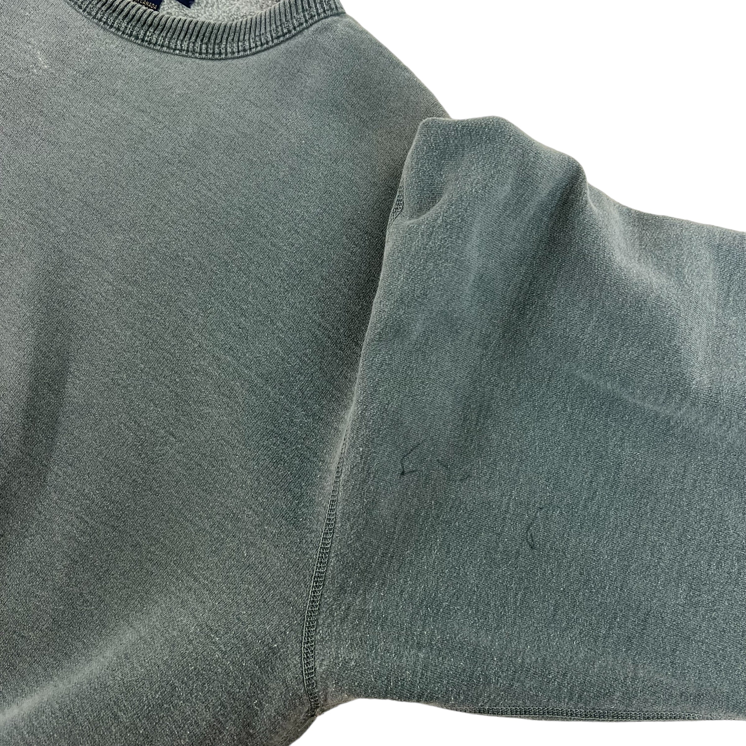 Vintage Non Fiction Crewneck Green