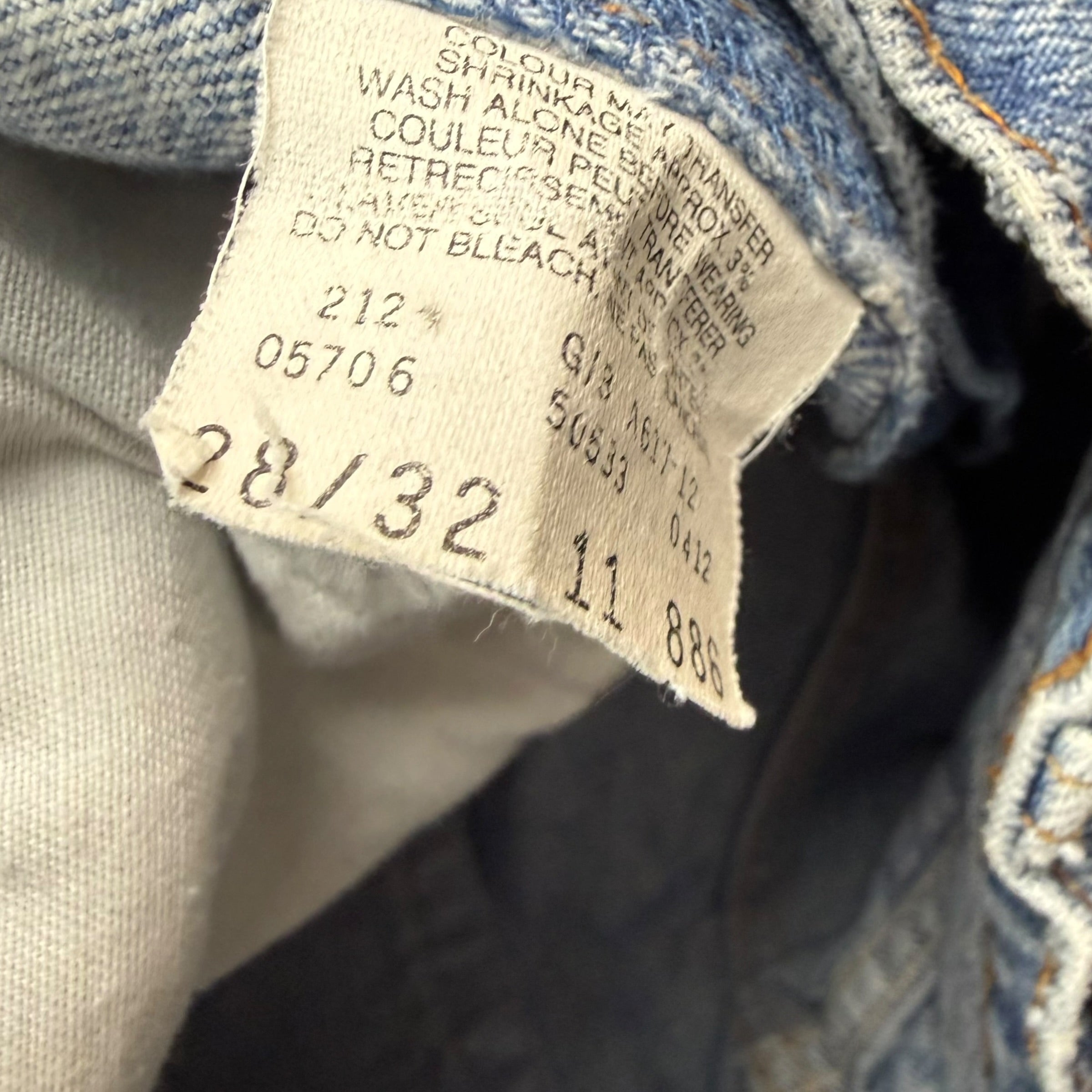 Vintage Levi’s Denim Pants Light Wash