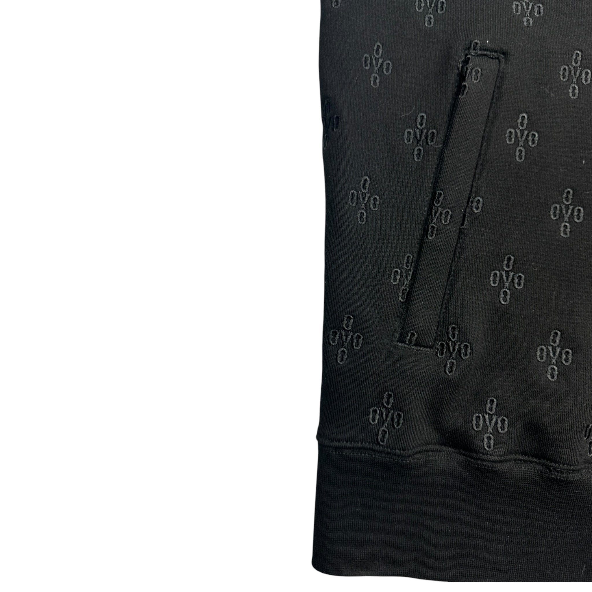 OVO Repeat Monogram Vest Black