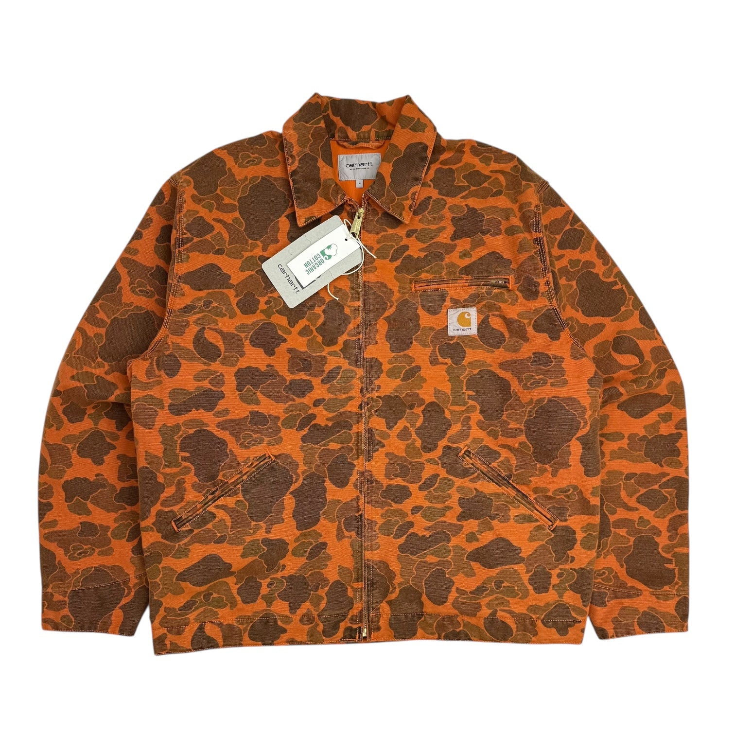 Carhartt WIP Duck Detroit Jacket Turmeric Camo