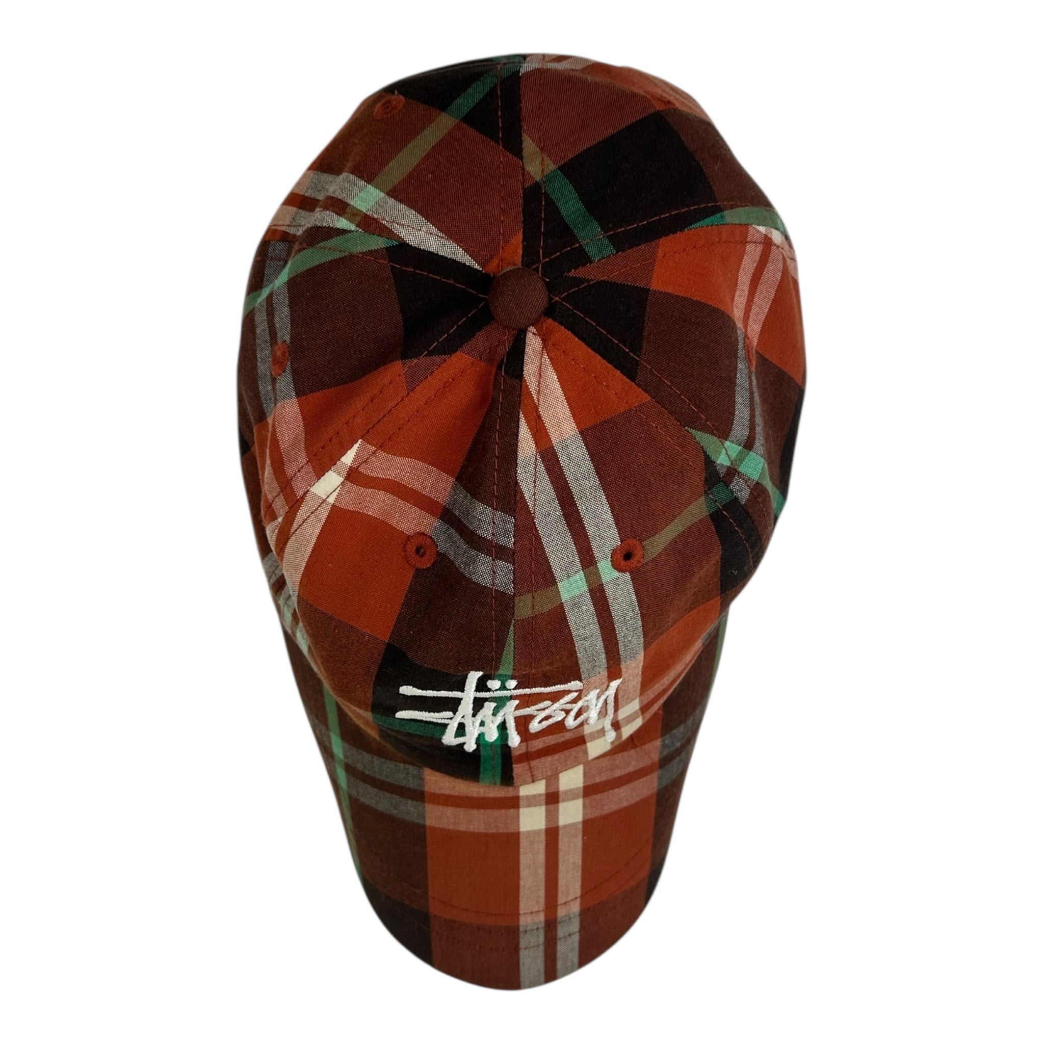 Stussy Plaid Dad Hat