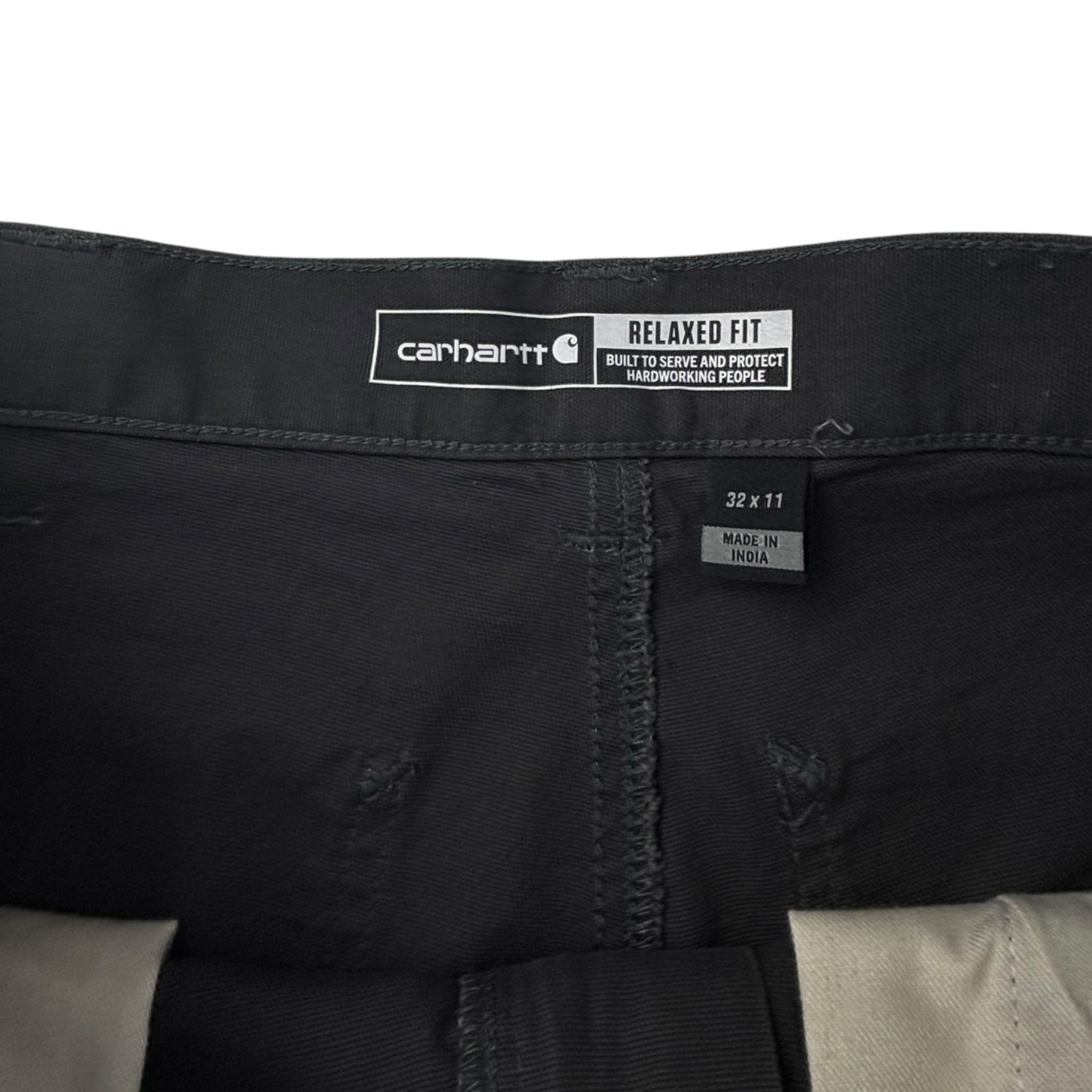 Vintage Carhartt Carpenter Shorts Dark Grey