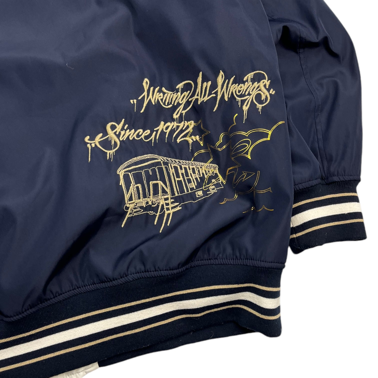 Vintage Y2K Ecko Embroidered Satin Jacket