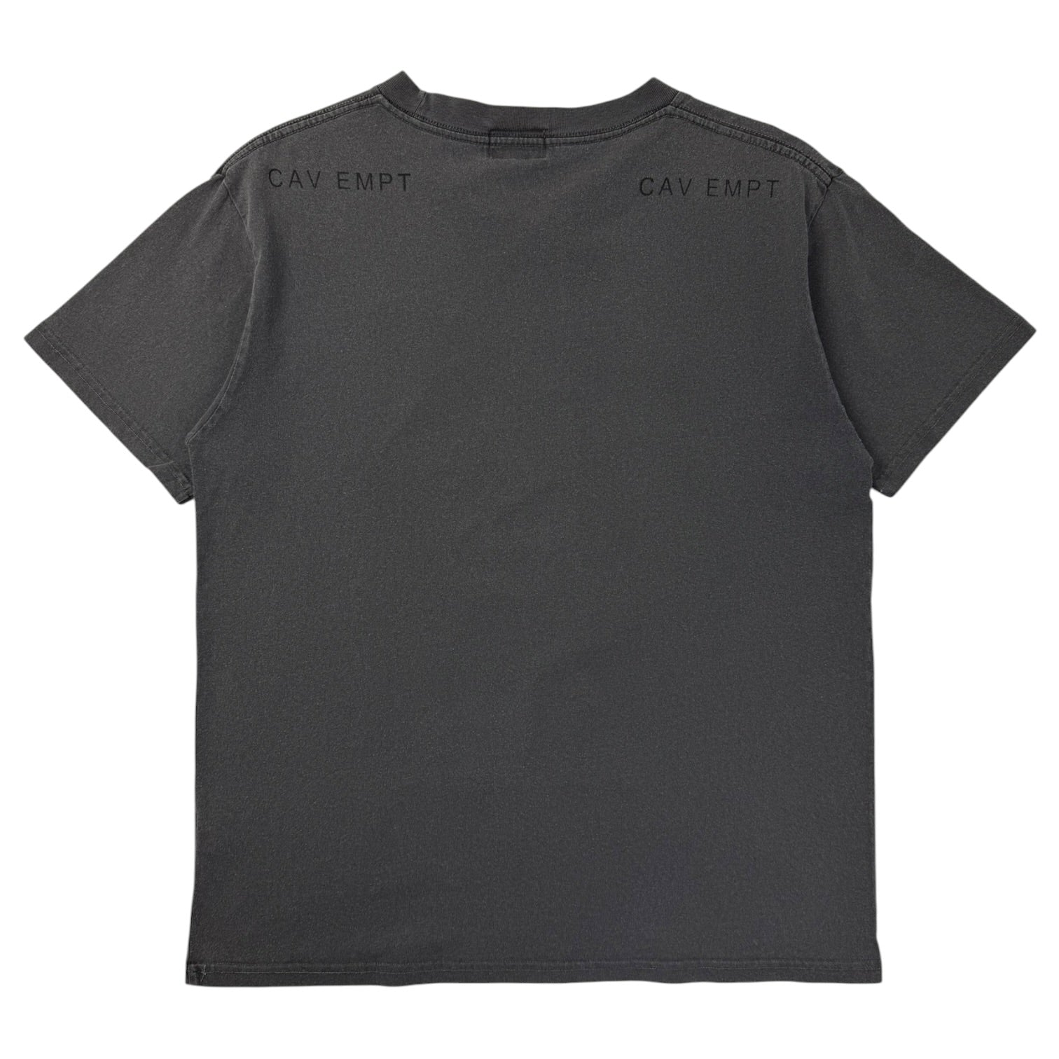 Cav Empt 2C.3E Overdyed T-Shirt Charcoal Grey