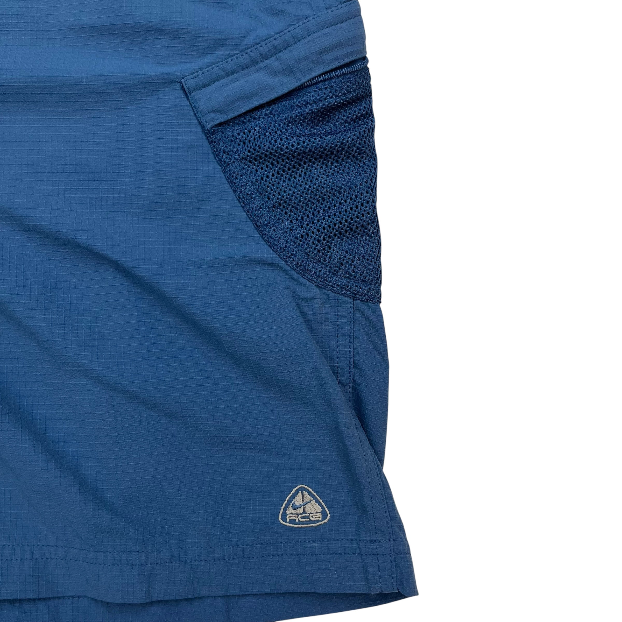 Vintage Nike ACG Hiking Shorts Blue