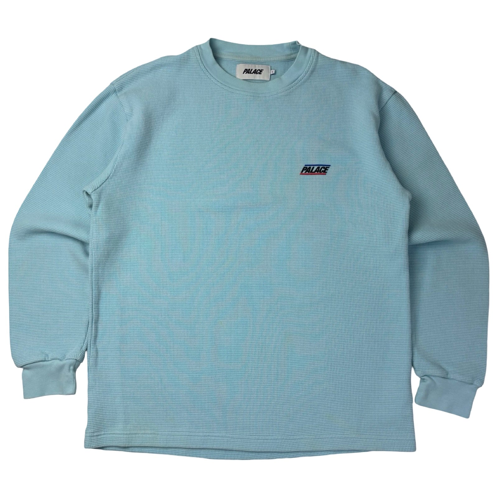 Palace Thermal L/S Shirt Baby Blue