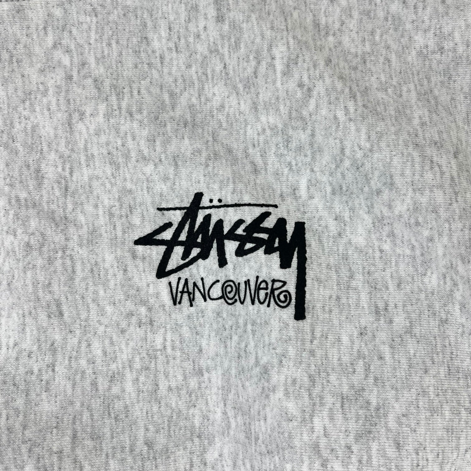 Stussy Stock Vancouver Crewneck Ash Heather