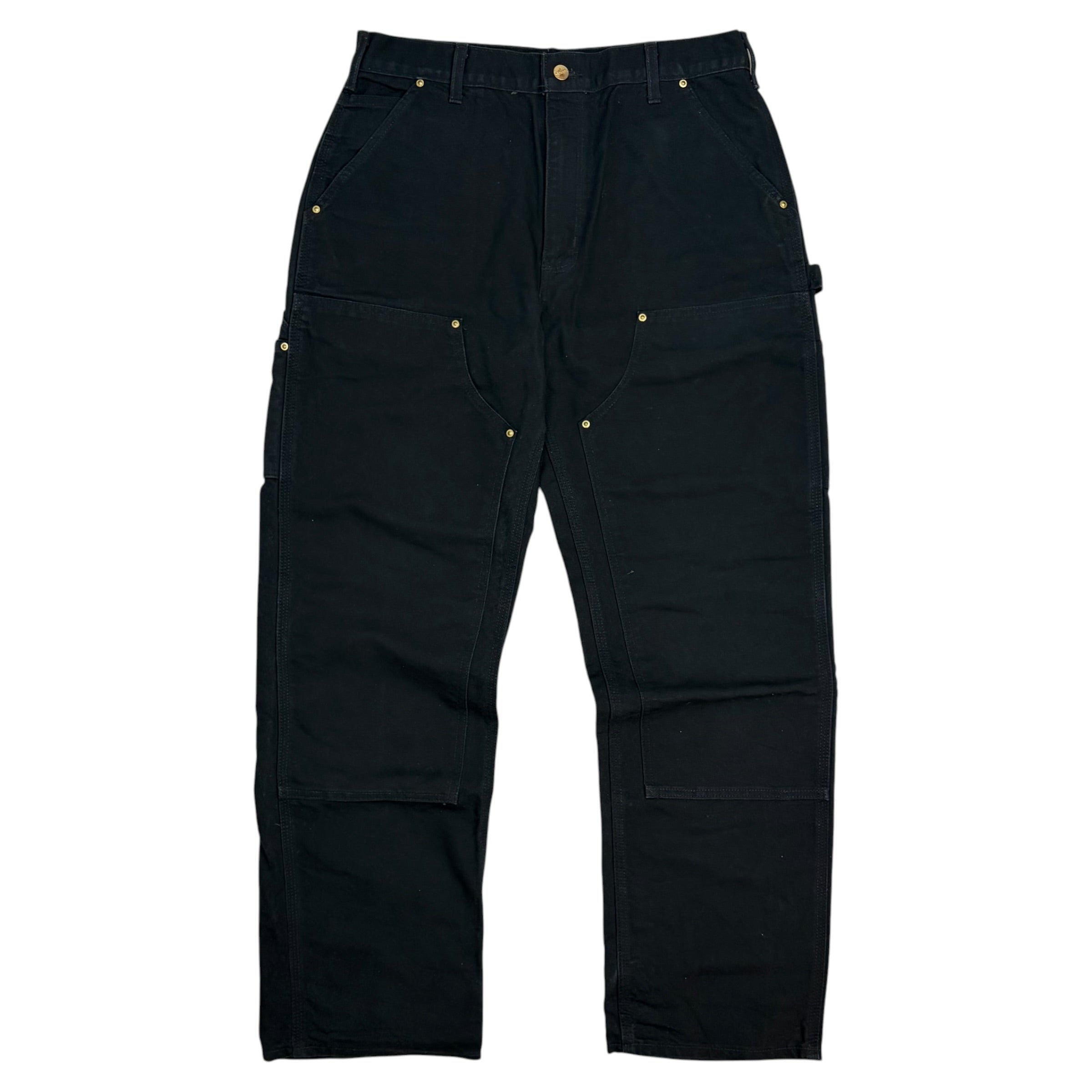 Vintage Carhartt Double Knee Pants Black