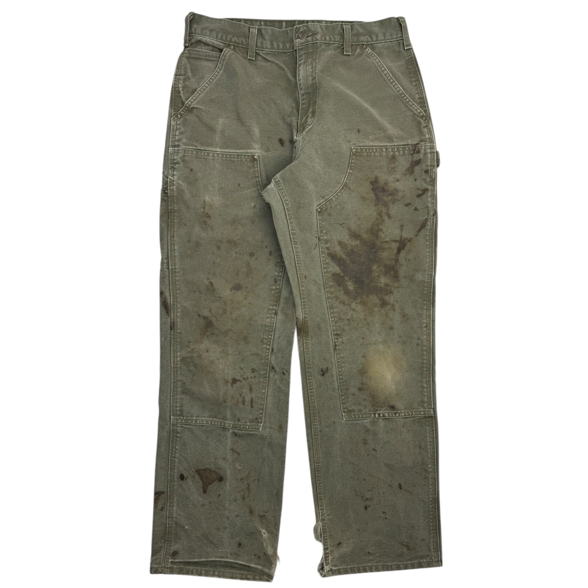 Carhartt Double Knees Bottoms Olive