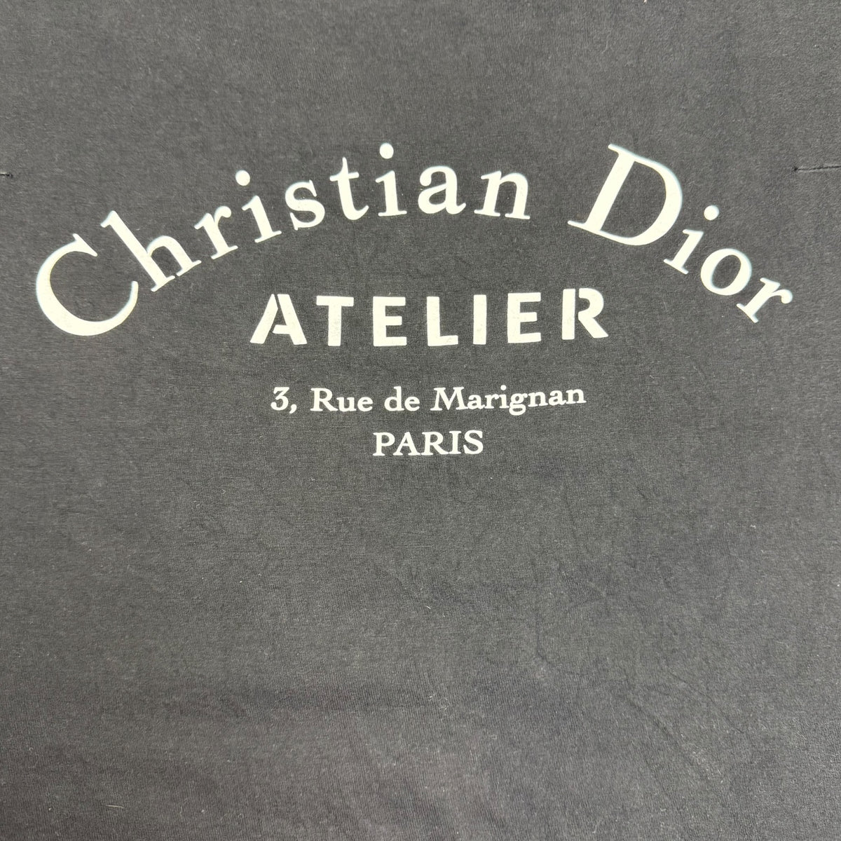 Dior Christian Dior Atelier Tee Black