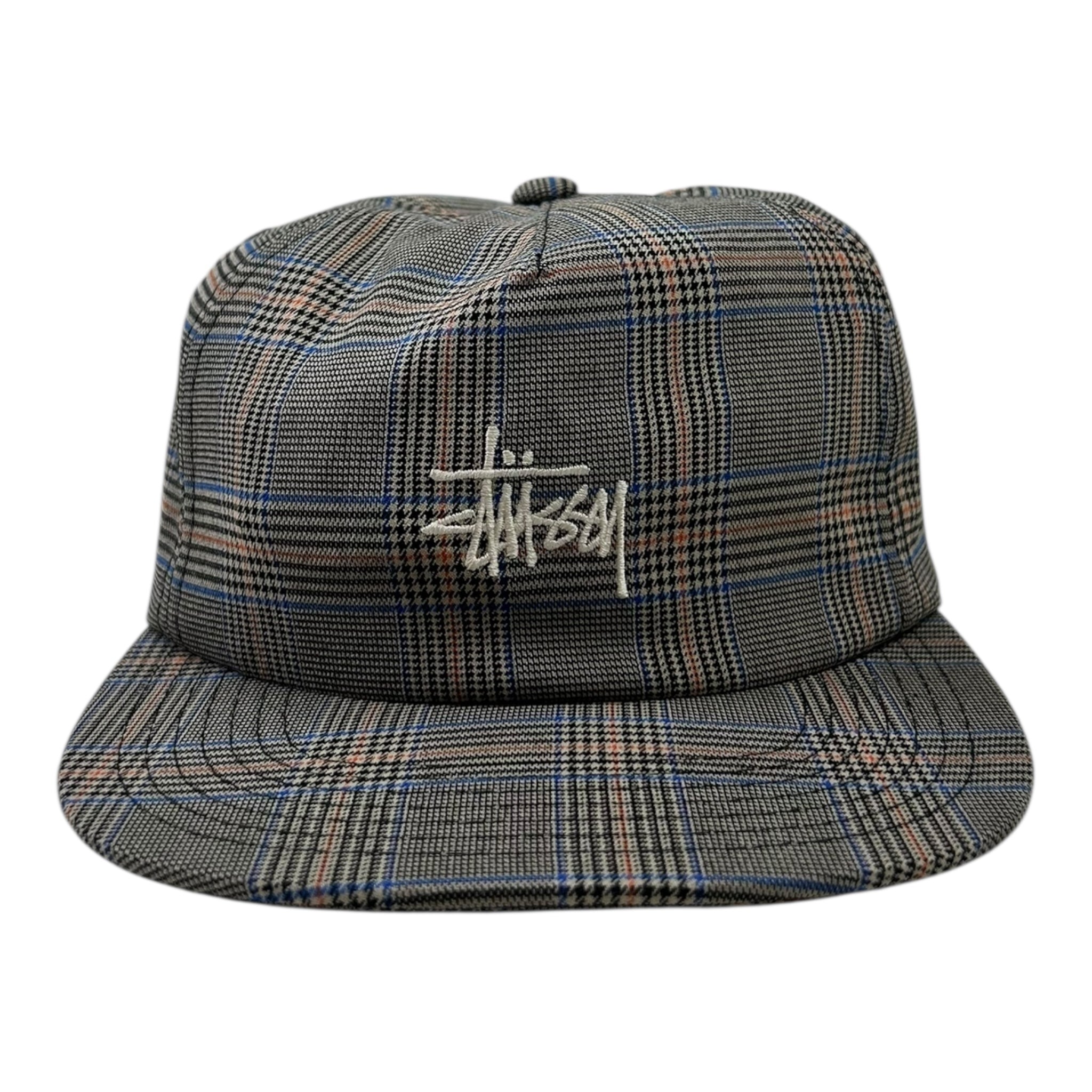 Stussy Glen Plaid Snapback Hat