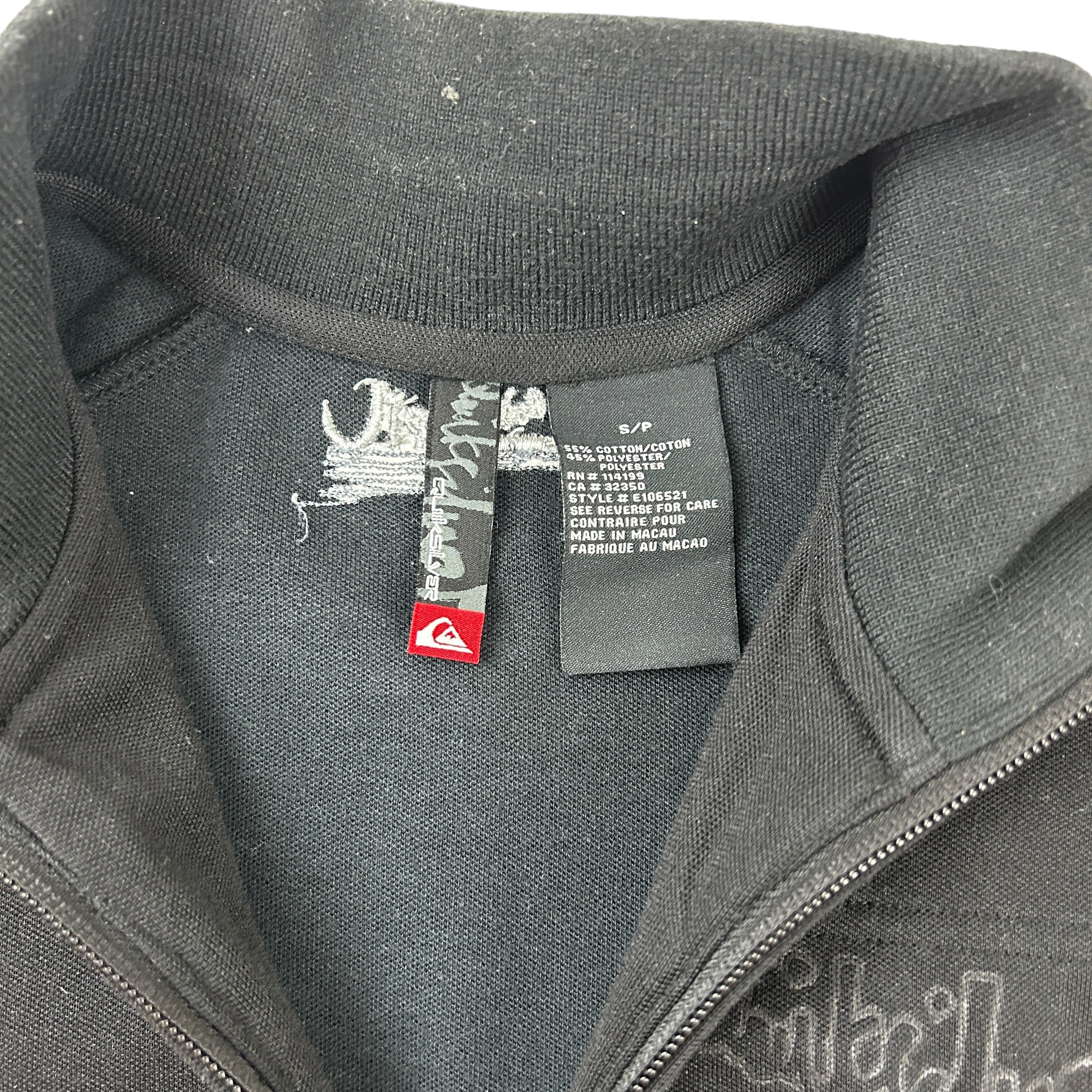 Y2K Quicksilver Zip Up Track Jacket