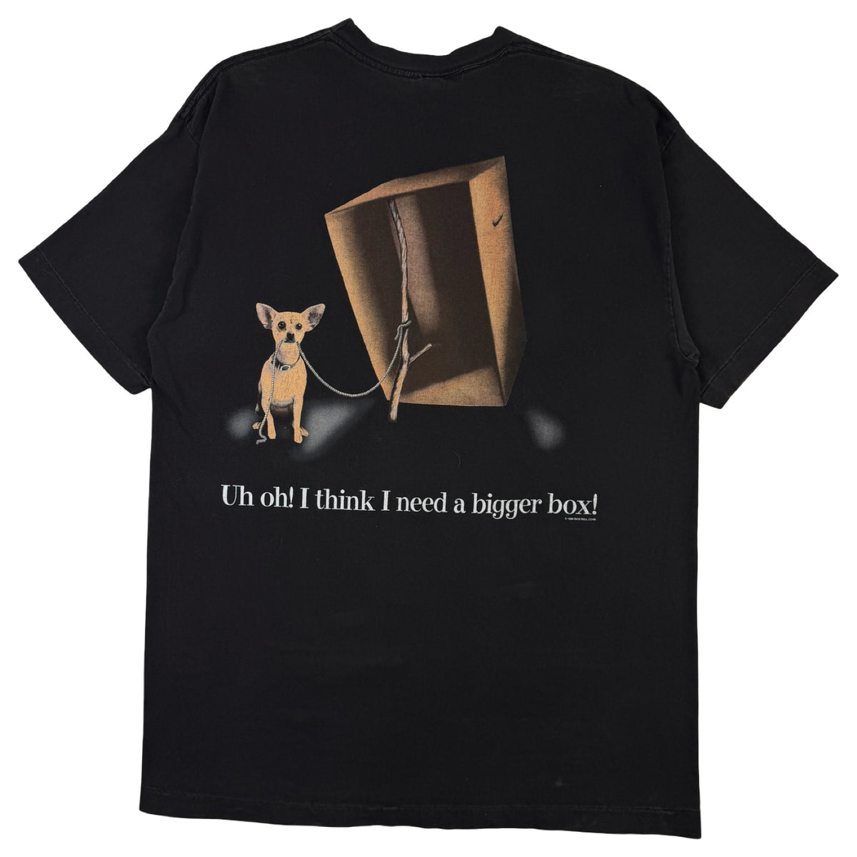 1998 Taco Bell Promo Chihuahua T-Shirt Black