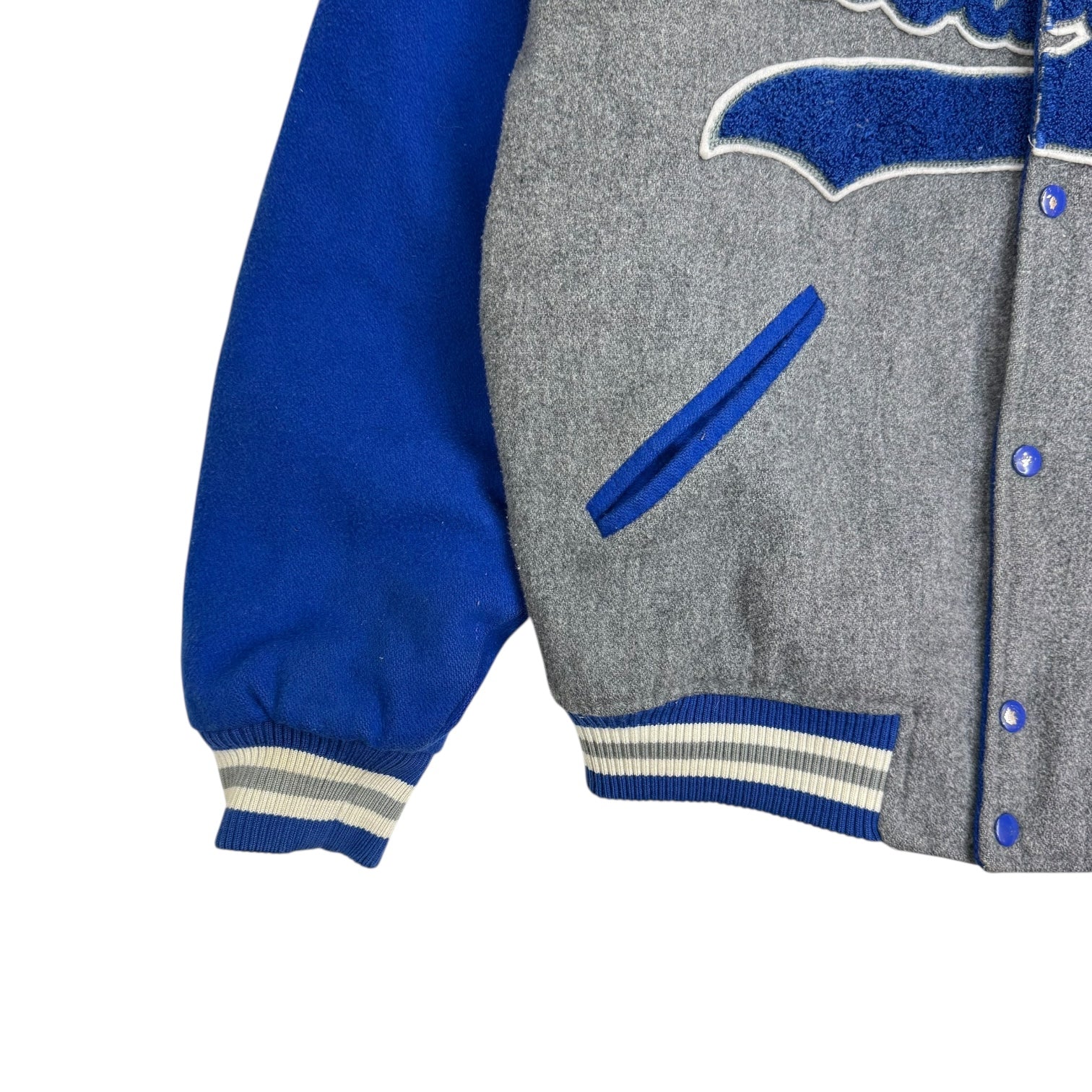 Vintage Starter Los Angeles Dodgers Wool Varsity Jacket Blue