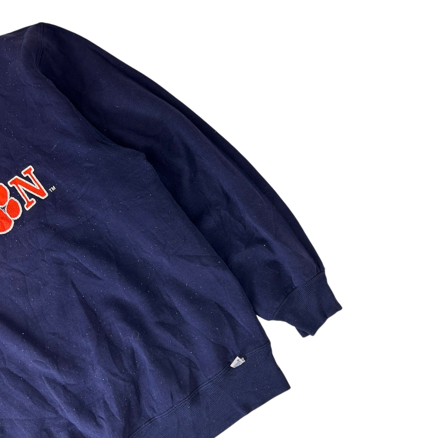 Vintage Russell Clemson Tigers Sweatshirt Navy