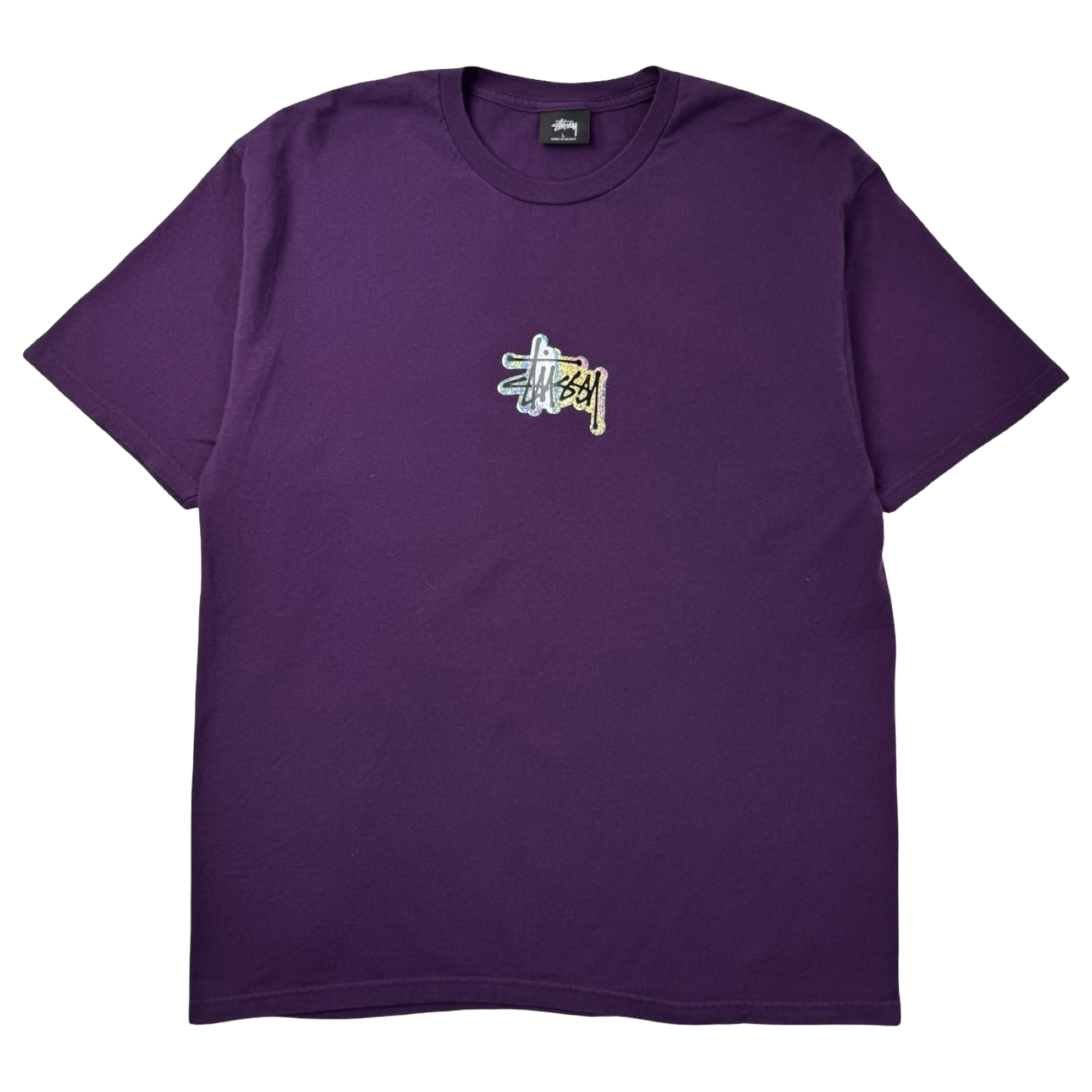 Stussy Plaqued T-Shirt Purple