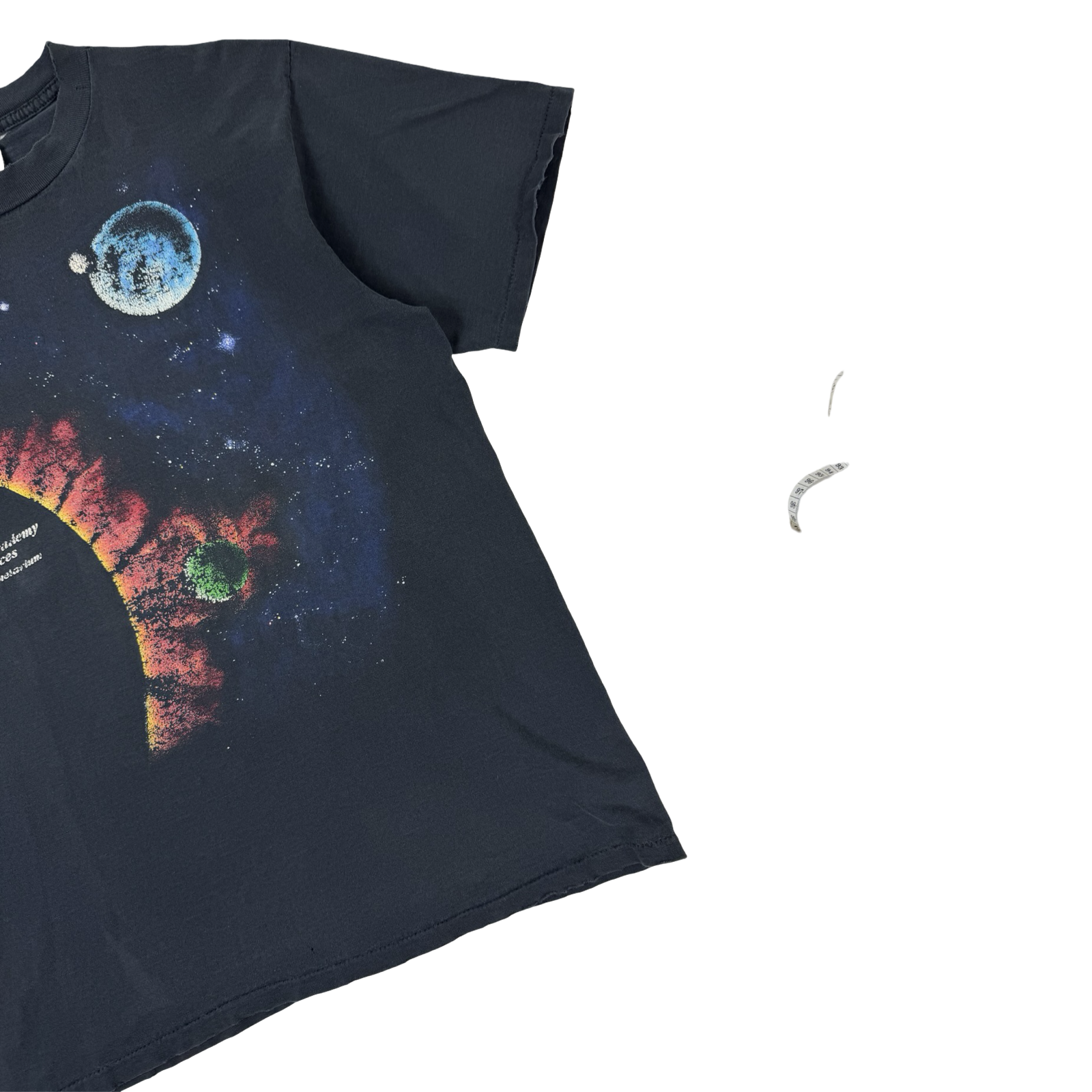 Vintage 1990s Dynamic Solar System T-Shirt Black