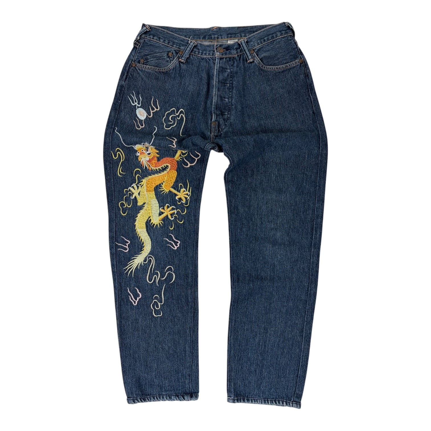 Evisu Yamane Embroidered Jeans