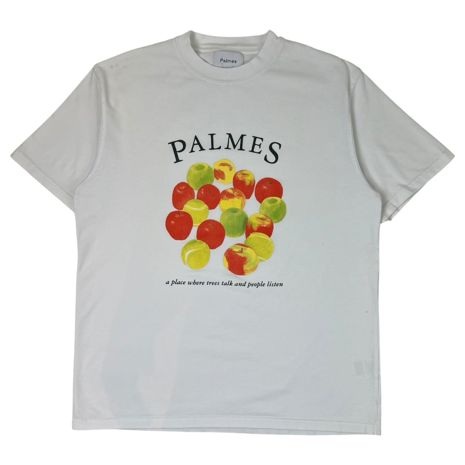 Palmes “Apples” T-Shirt White