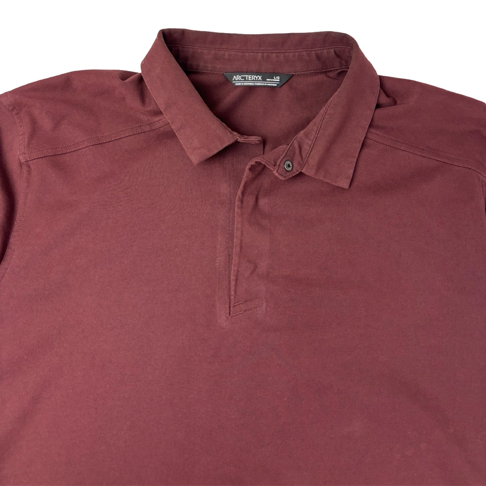 Arc’teryx Captive Polo L/S Burgundy