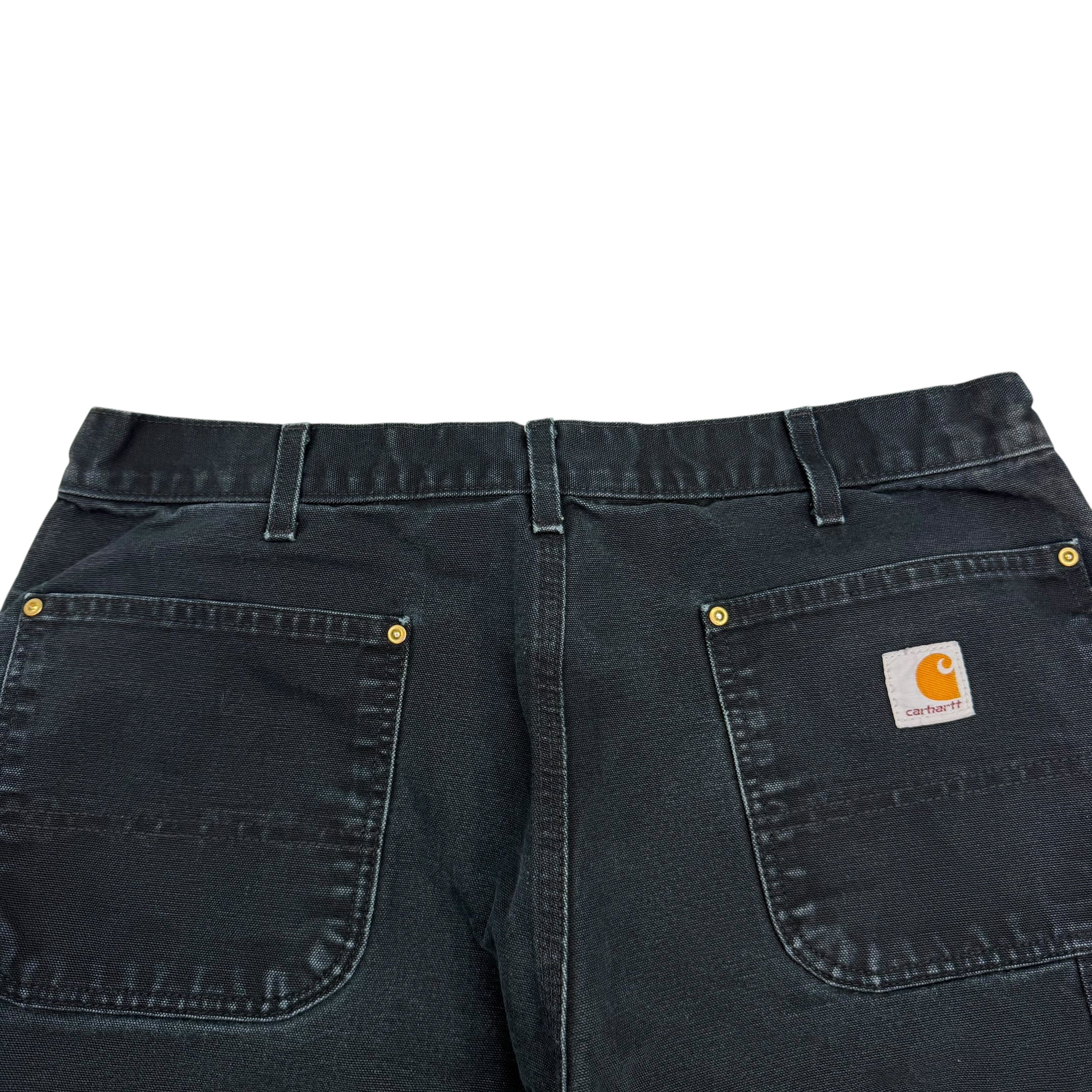 Vintage Carhartt Double Knee Pants Black