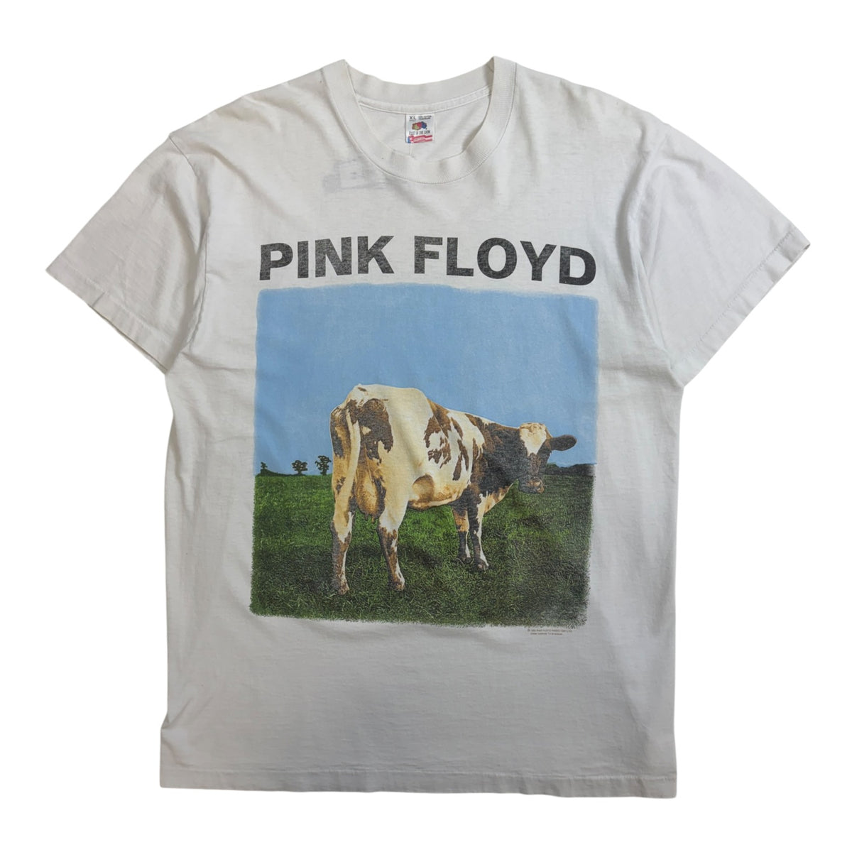 Vintage 1992 Pink Floyd Atom Heart Mother T-Shirt White