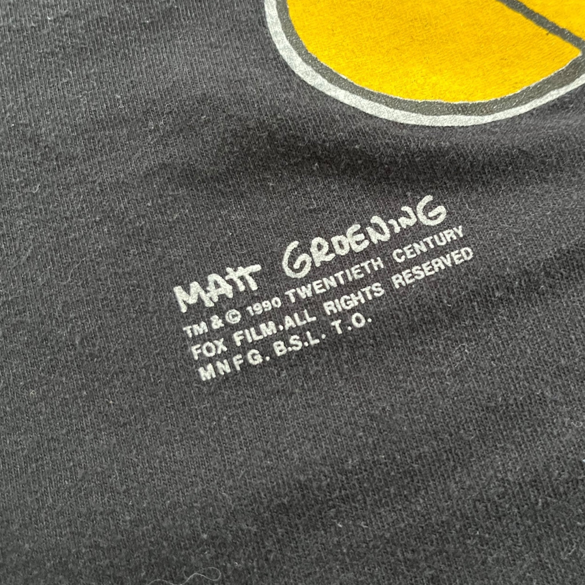 1990 The Simpsons Bart & Lisa Longsleeve Shirt