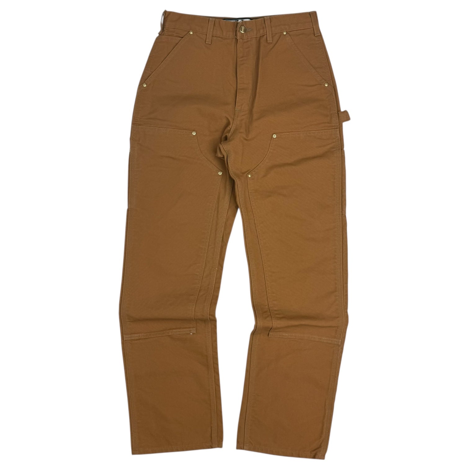 Vintage Carhartt Double Knee Pants Dark Tan