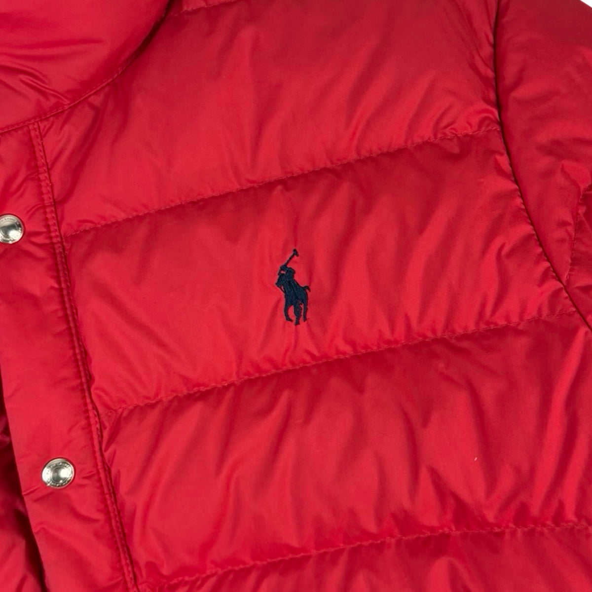 Vintage Polo Ralph Lauren Puffer Jacket Red