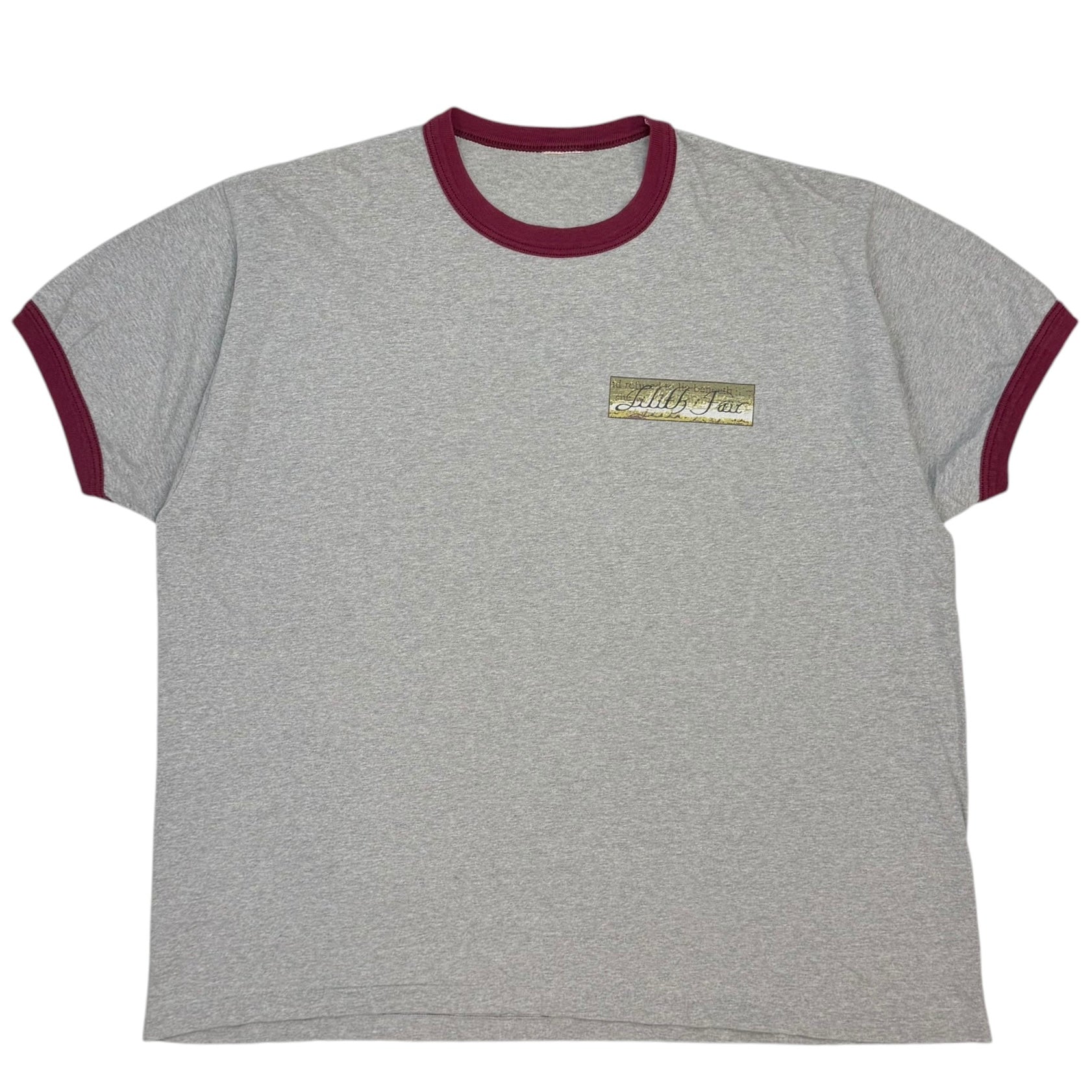 Vintage Lilith Fair Ringer Tour Tee Grey